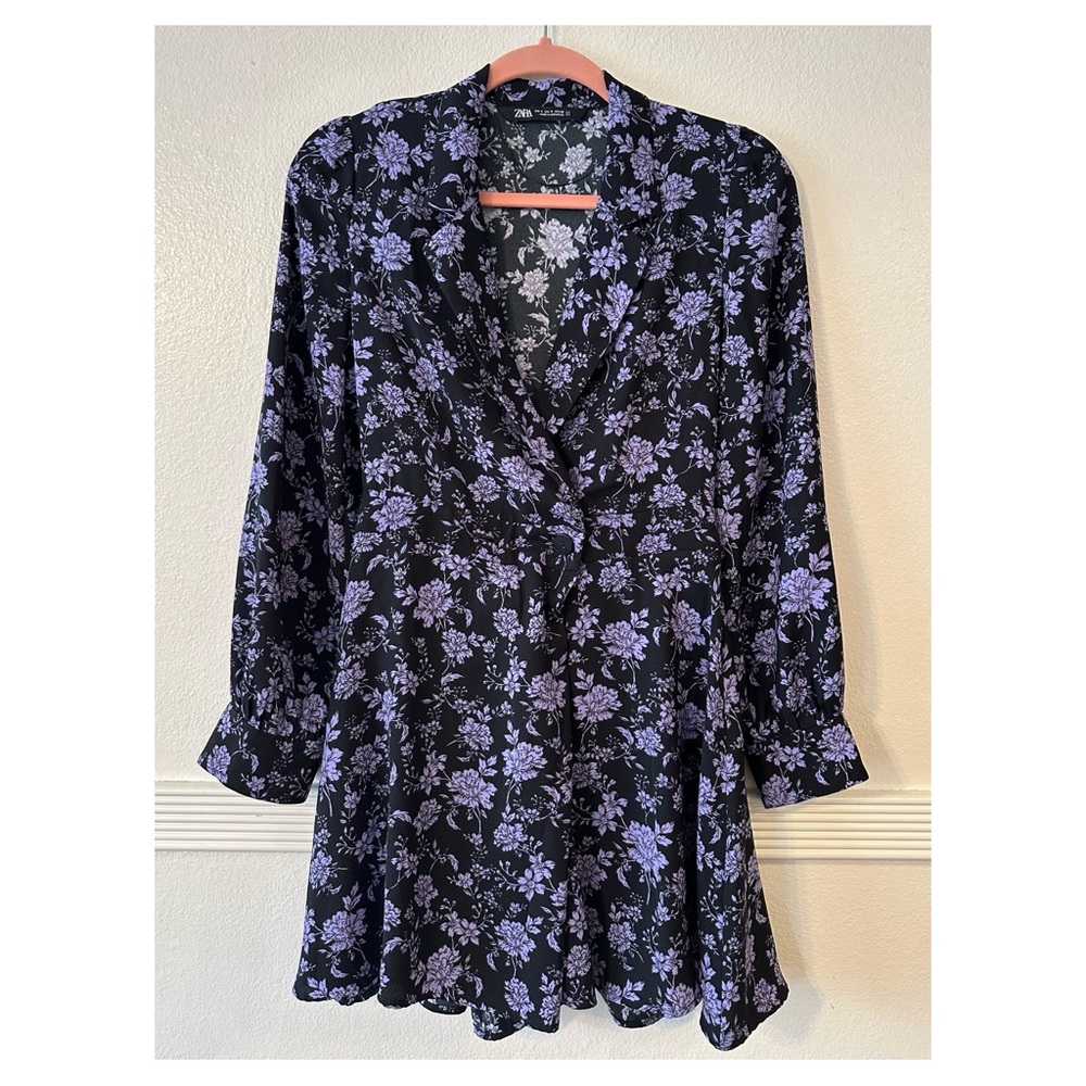 zara floral romper